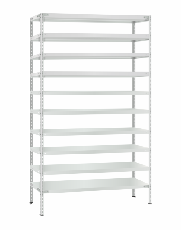 Стеллаж металлический Титан МС-500 3000х1200х500 10 полок