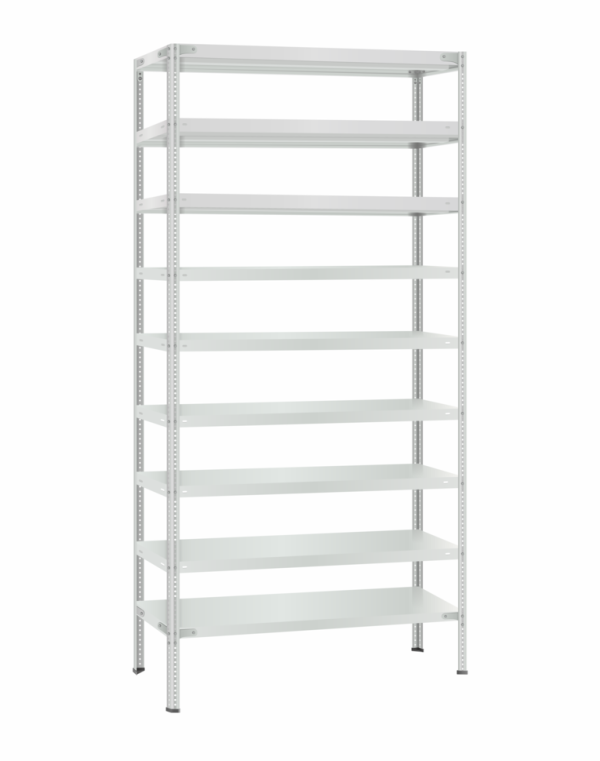 Стеллаж металлический Титан МС-500 2400х1000х400 9 полок