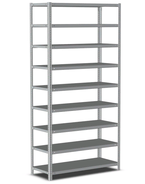Стеллаж металлический Титан МС-500 2200х1500х600 9 полок