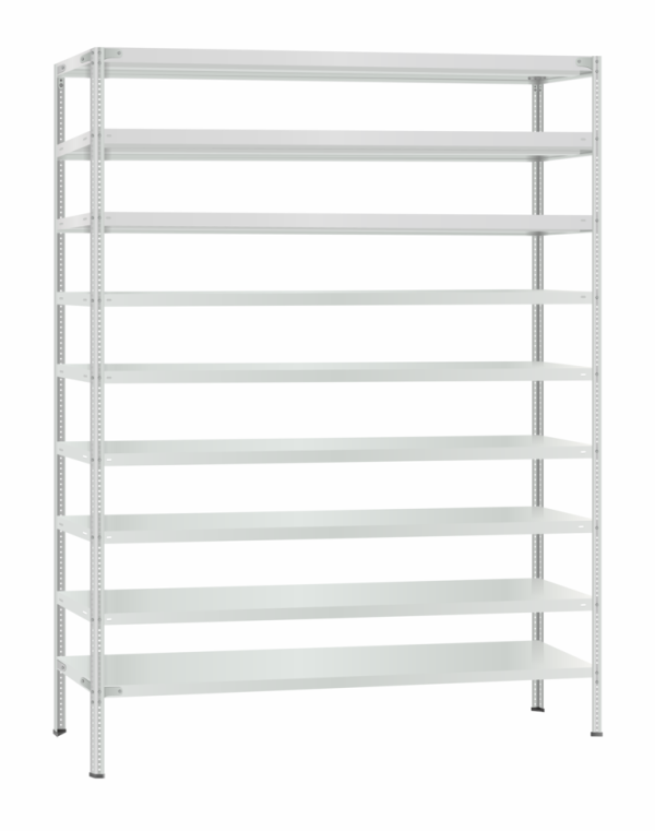 Стеллаж металлический Титан МС-500 2400х1500х300 9 полок